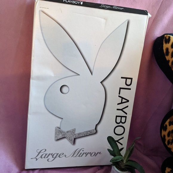 Playboy Logo Stainless Steel Vintage Mirror -  New Zealand